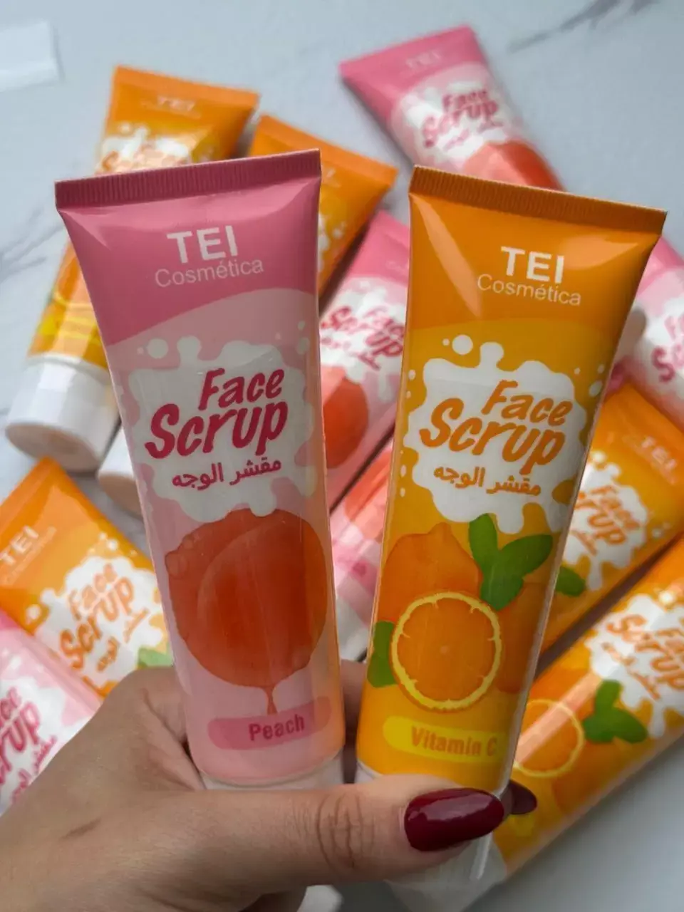 Crema exfoliante Tei