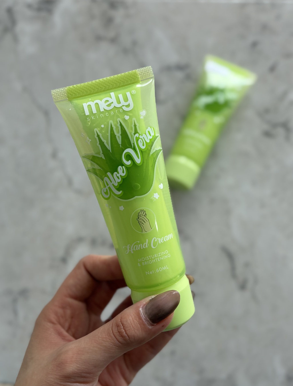 Crema para manos Aloe Vera Mely 60ml