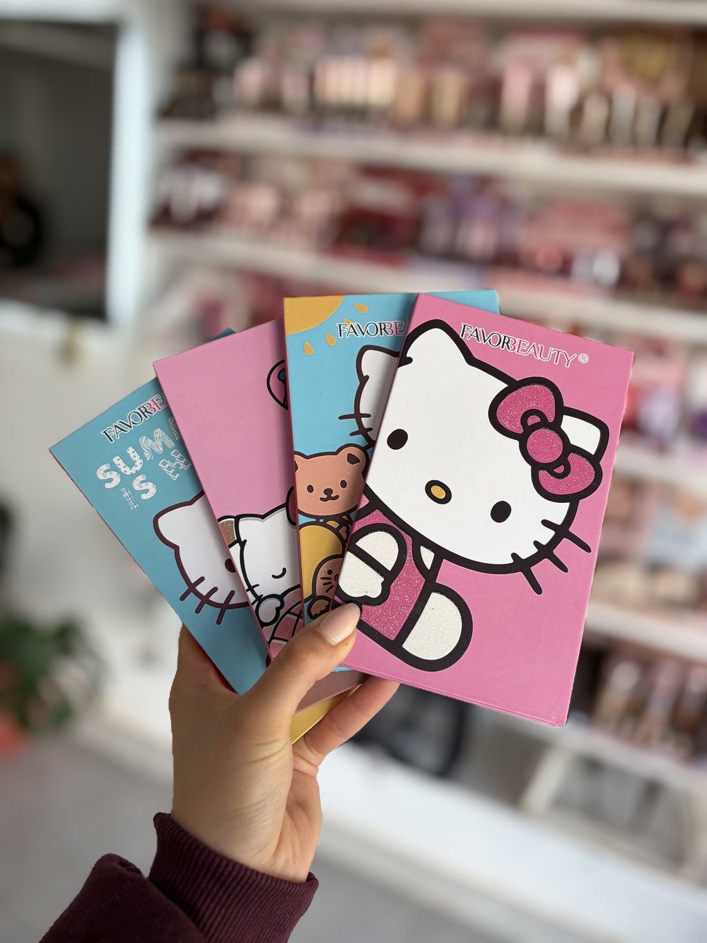 Paleta de sombras infantiles - Hello Kitty
