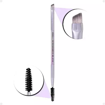 Brocha duo para cejas - feels ruby rose