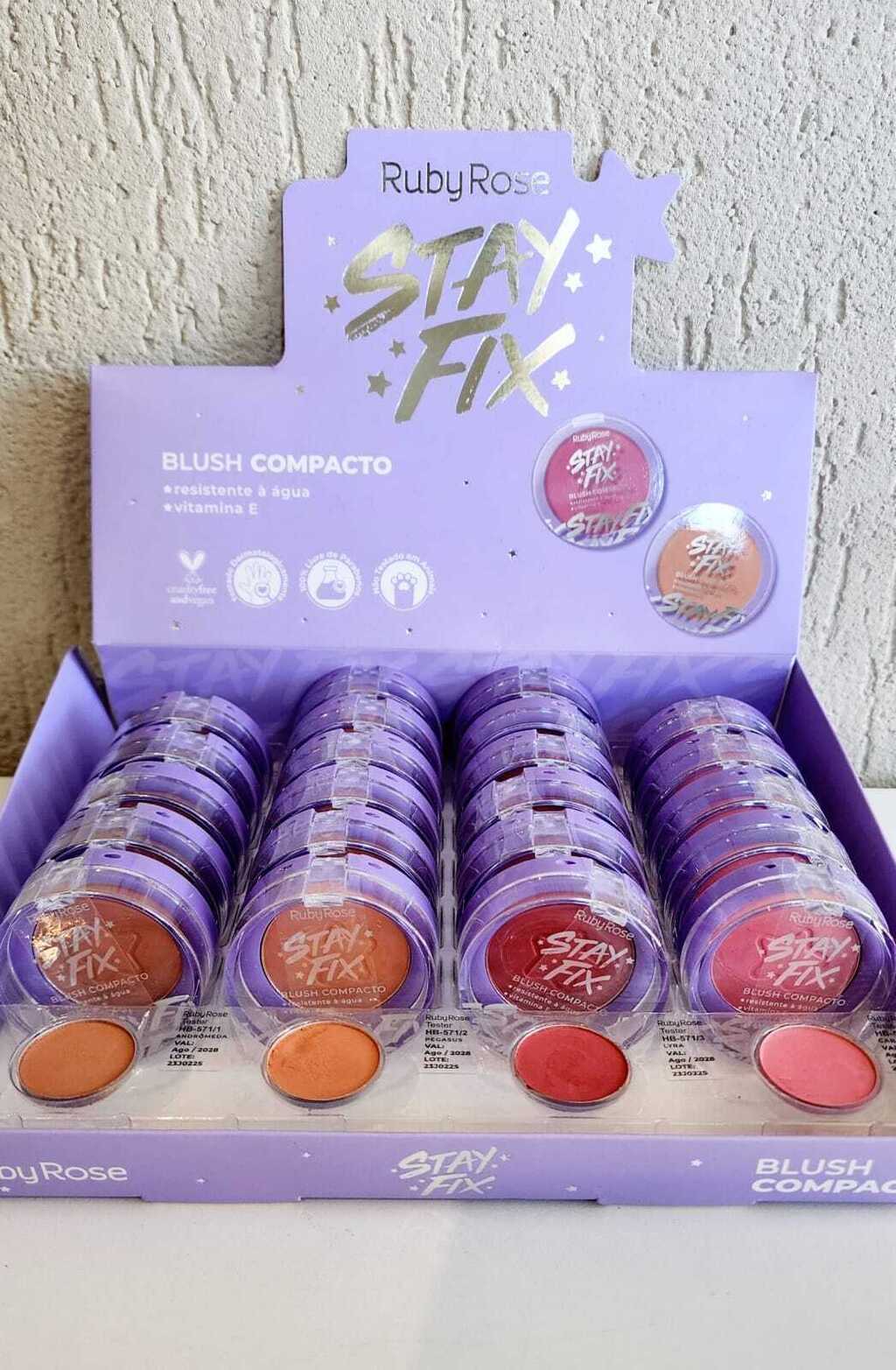 Rubor blush compacto Star Fix - Ruby Rose
