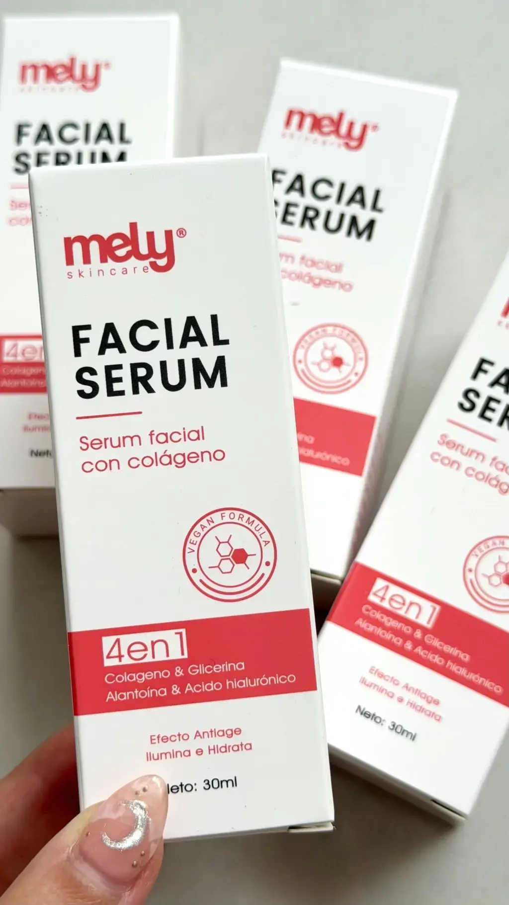 Serum facial colágeno Mely 4 en 1