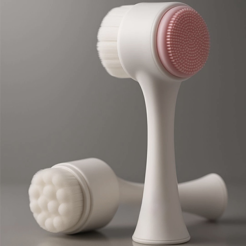 Cepillo facial exfoliante 2 en 1
