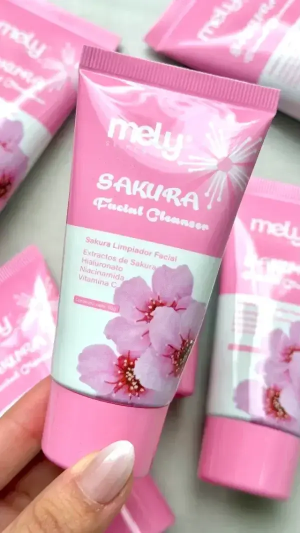 Limpiador facial de Sakura - Mely
