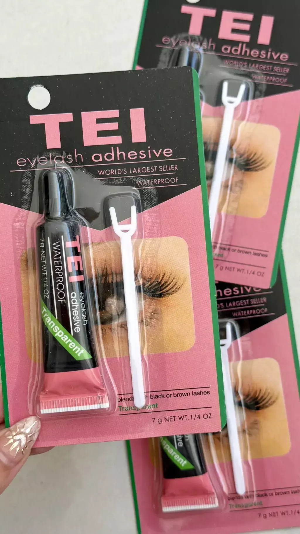 Pegamento para pestañas Waterproof Tei